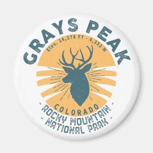 Grays Peak Colorado Wandern Magnet