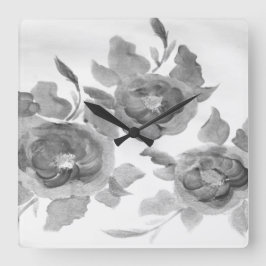 Grays Quadratische Wanduhr