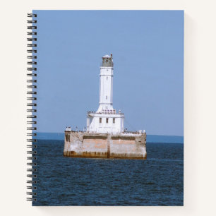 Grays Reef Light Notebook Notizbuch