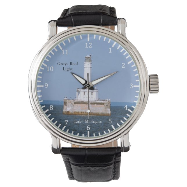 Grays Reef Light Watch Armbanduhr (Vorderseite)
