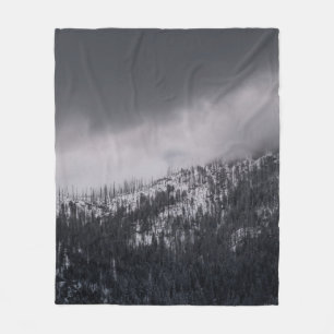 GRAYSCALE-FOTO FLEECEDECKE