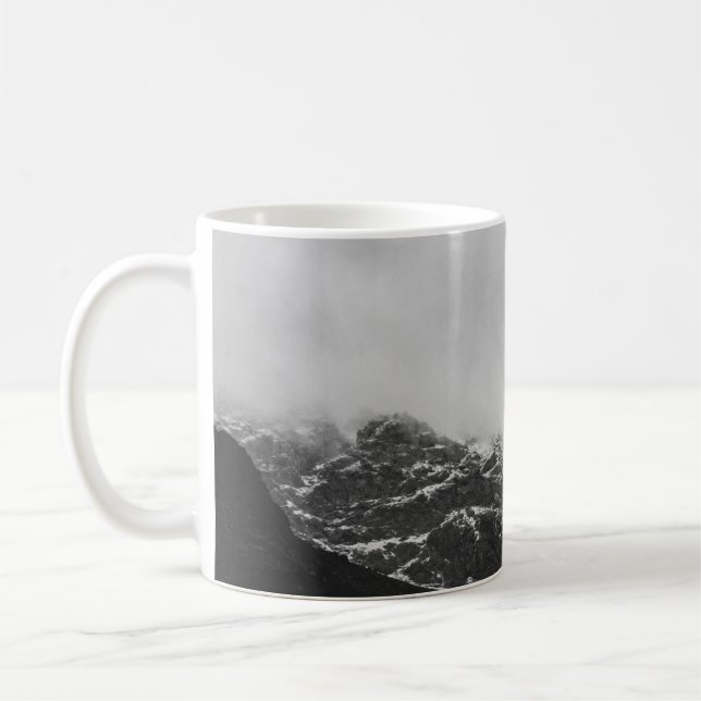 GRAYSCALE-FOTO KAFFEETASSE (Links)