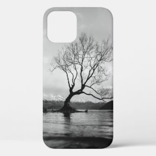 GRAYSCALE FOTO VON BARE BAUM AUF CALM BODY OF WASS Case-Mate iPhone HÜLLE