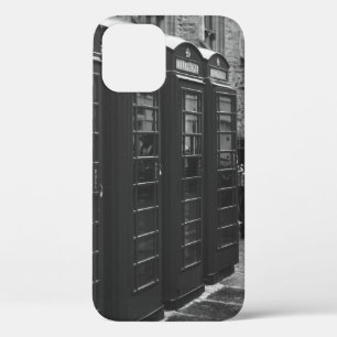 GRAYSCALE-FOTO VON VIER TELEFONBOOTEN Case-Mate iPhone HÜLLE