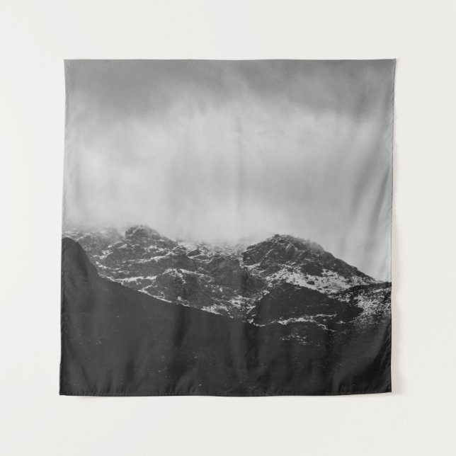 GRAYSCALE-FOTO WANDTEPPICH (Vorderseite)