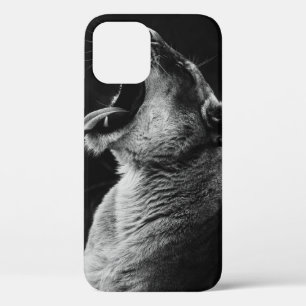 GRAYSCALE FOTOGRAFIE DER YAWNING LIONESS Case-Mate iPhone HÜLLE
