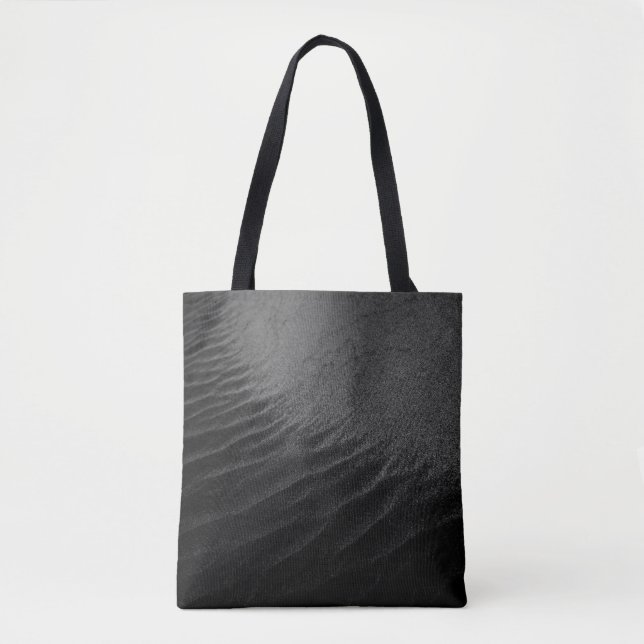 GRAYSCALE FOTOGRAFIE VON SAND TASCHE (Vorderseite)