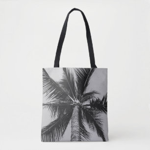 GRAYSCALE LOW ANGLE FOTOGRAFIE DES KOKOUSPALMS TR TASCHE