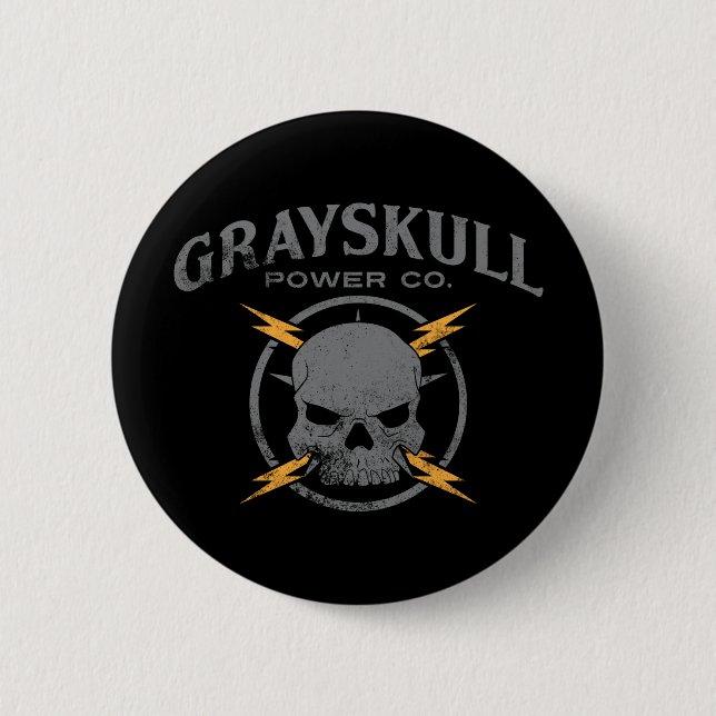 Grayskull Power Co. Button (Vorderseite)