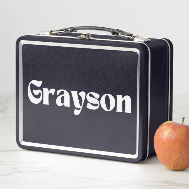 Grayson Metal Lunchbox (Beispiel)
