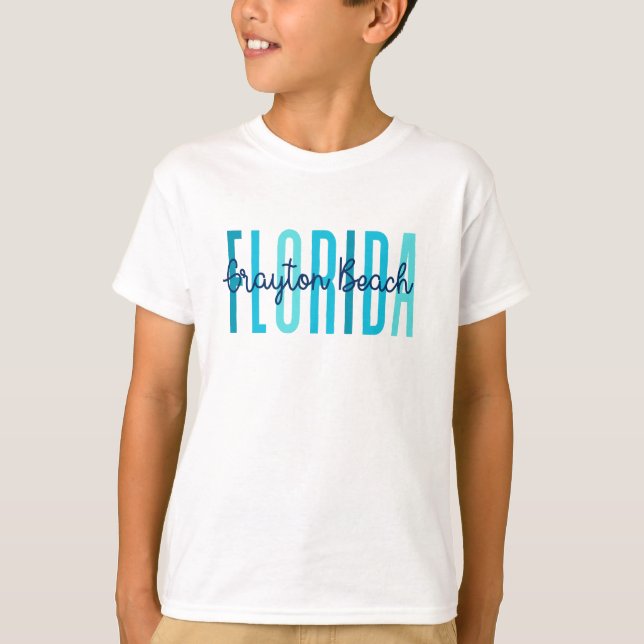 Grayton Beach Florida (Ozean) T-Shirt (Vorderseite)
