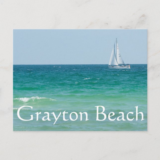 Grayton Beach Postkarte (Vorderseite)