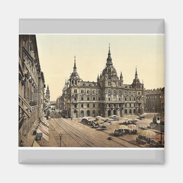 Graz, Hofhaus, Steiermark, Klassik Österreich-Unga Magnet (Vorne)