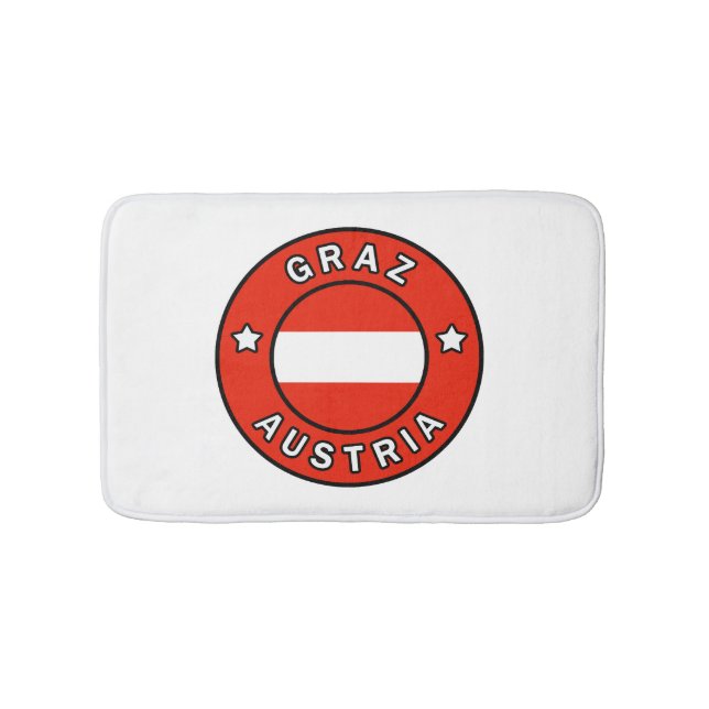 Graz Österreich Badematte (Vorderseite)