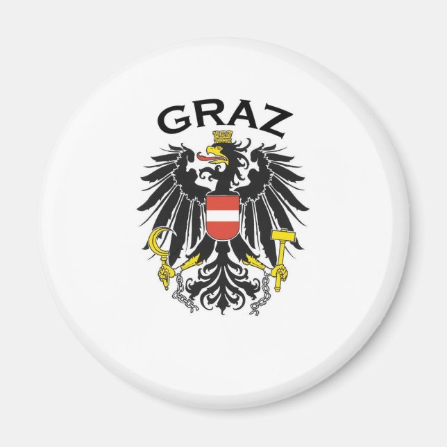 Graz, Österreich Magnet (Vorne)
