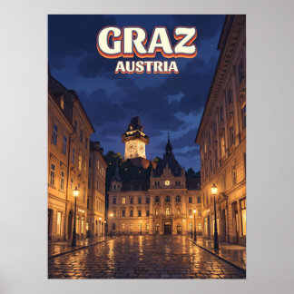 Graz Österreich Poster