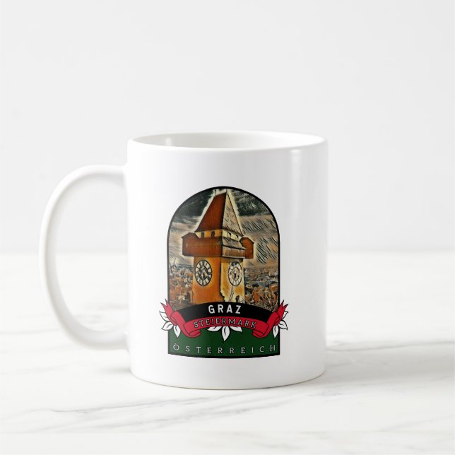 Graz Steiermark  Österreich Souvenir  Kaffeetasse (Links)