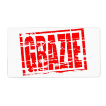 Grazie-Briefmarke