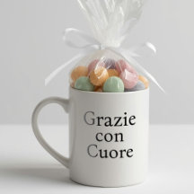 Grazie Con Cuore Chic Baby Shower Keepsake