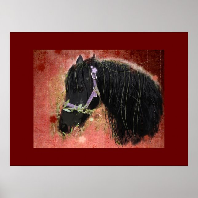 Grazing in the fields - Poster (Devant)