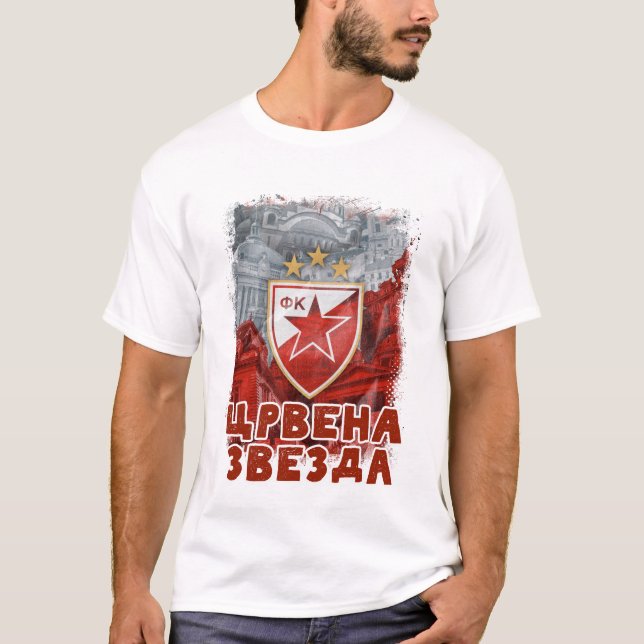 GRB Delije Sever Crvena Zvezda Beograd 1991 T-Shirt (Vorderseite)