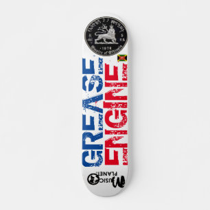 GREASE MOTOR Skateboard, 7¾ Zoll Deck Skateboard