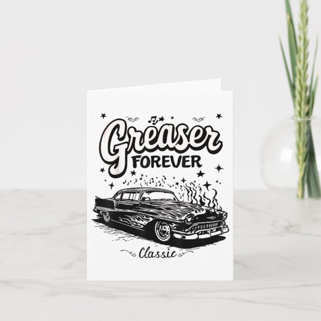 Greaser Karte (Vorderseite)