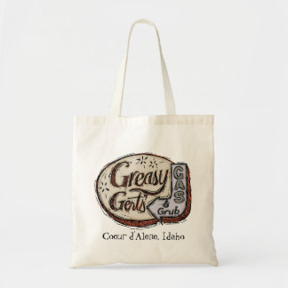 Greasy Gerts Vintages Zeichen Tragetasche