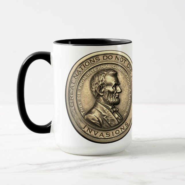 Great Abraham Lincoln Quotes Tasse (Links)