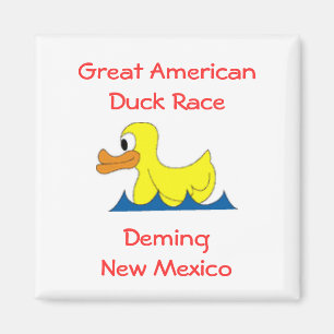 Great American Duck Race Magnet