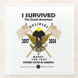 Great American Eclipses Glasuntersetzer