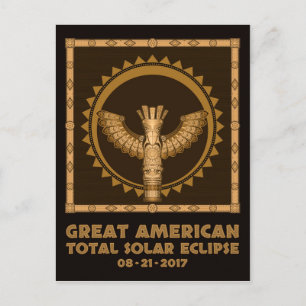 Great American Total Solar Eclipse - 2017 Postkarte