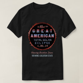 Great American Total Solar Eclipse 8. April 2024 T-Shirt