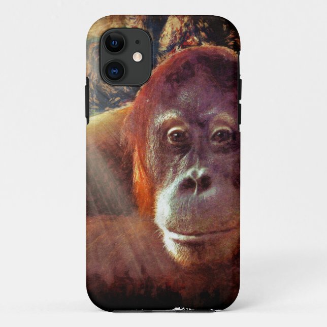 Great Ape Orangutan Wildlife Tierliebhaber Case-Mate iPhone Hülle (Rückseite)
