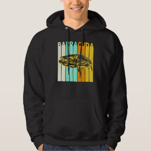 Great Barracuda Cuda Fischen Wildnis Salzwassersee Hoodie