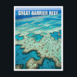 Great Barrier Reef Australia Reisen Postkarte<br><div class="desc">Das Great Barrier Reef, ein Wunder der Natur, ist das größte Korallenriff der Welt und erstreckt sich über mehr als 2.300 Kilometer entlang der Küste von Queensland, Australien. Dieses Wunderland unter Wasser ist eine Zuhause zu einer unglaublichen Vielfalt an Meereslebewesen, was es zu einem unverzichtbaren Reiseziel für Taucher, Schnorchel und...</div>