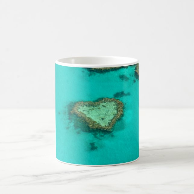 Great Barrier Reef, Australien-Herzkoralle Kaffeetasse (Mittel)