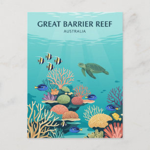 Great Barrier Reef Australien Postkarte