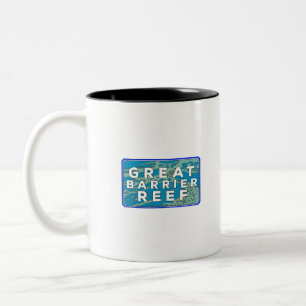 Great Barrier Reef Zweifarbige Tasse