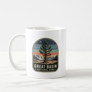 Great Basin National Park Borstenkiefer-Abzeichen Kaffeetasse