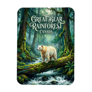 Great Bear Regenwald Kanada Magnet