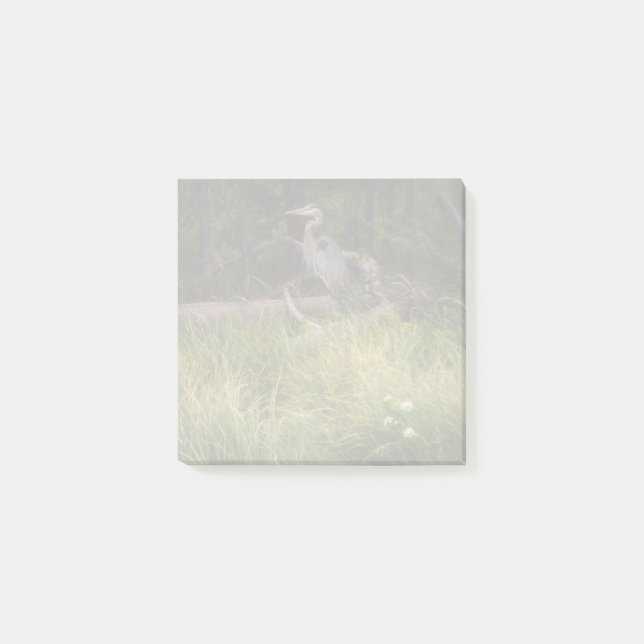 Great Blue Heron 8917 Post-it Klebezettel (Vorderseite)