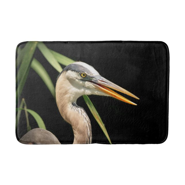 Great Blue Heron Badematte (Vorderseite)
