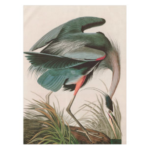 Great Blue Heron Birds of America Audubon Print Tischdecke