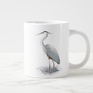 Great Blue Heron Jumbo Tasse