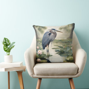 Great Blue Heron Kissen