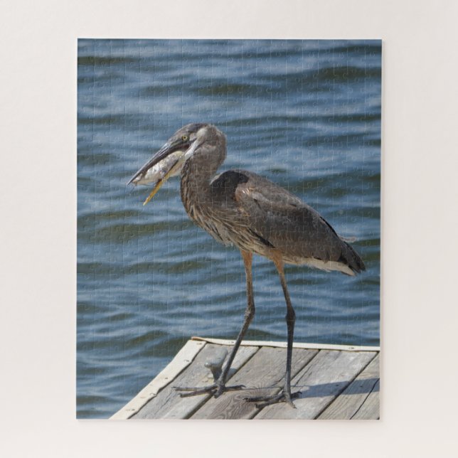 Great Blue Heron Nah Up Bird Lover (Vertikal)