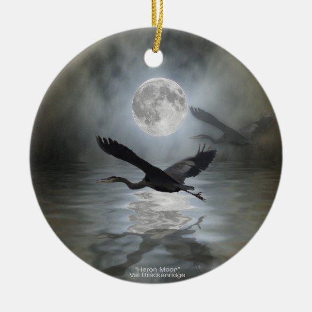 Great Blue Heron Ornament (Vorne)