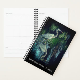Great Blue Heron Planner Planer