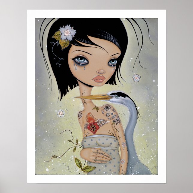 Great Blue Heron Poster (Vorne)